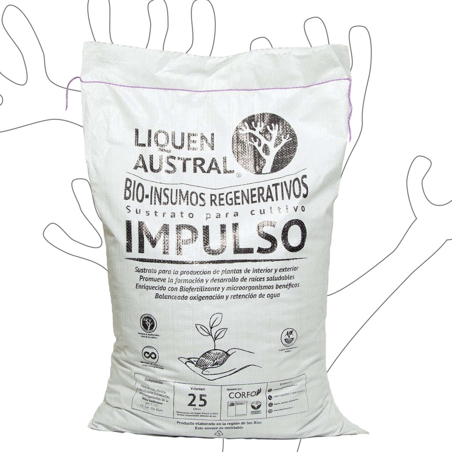 Sustrato Impulso 25 Litro