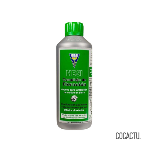 Botella Hesi Complejo de Floración 500 ml fertilizante para sustrato y coco